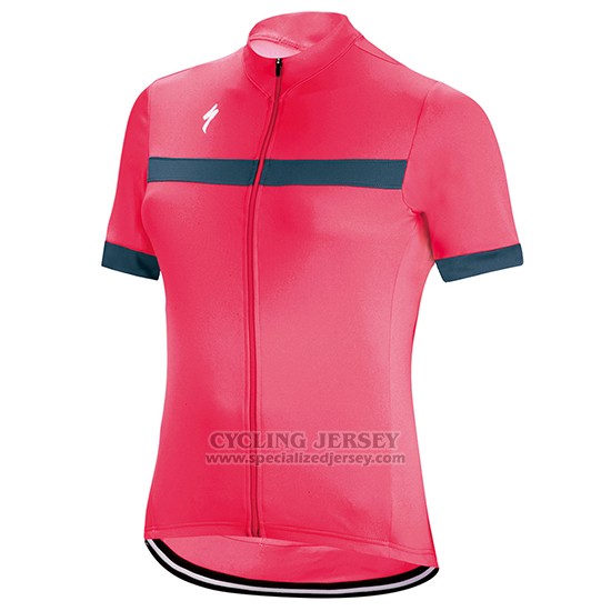 Women's Specialized RBX Sport Cycling Jersey Bib Short 2018 Pink Dark Blue